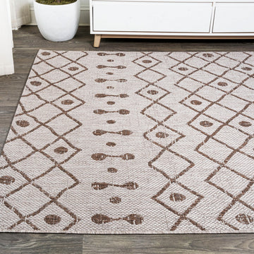 Nokat Tribal Bohemian Indoor/outdoor Area Rug